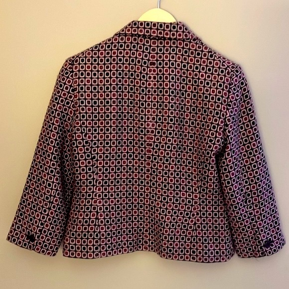 Vintage Worthington Mulberry Duchess Blazer Size 4 - Picture 2 of 12